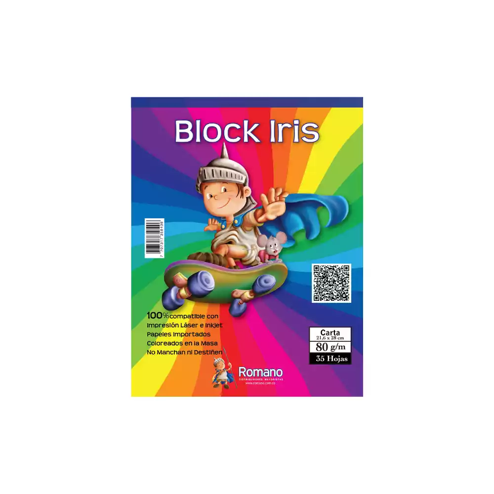 BLOCK IRIS CARTA ROMANO 35HJ 1225