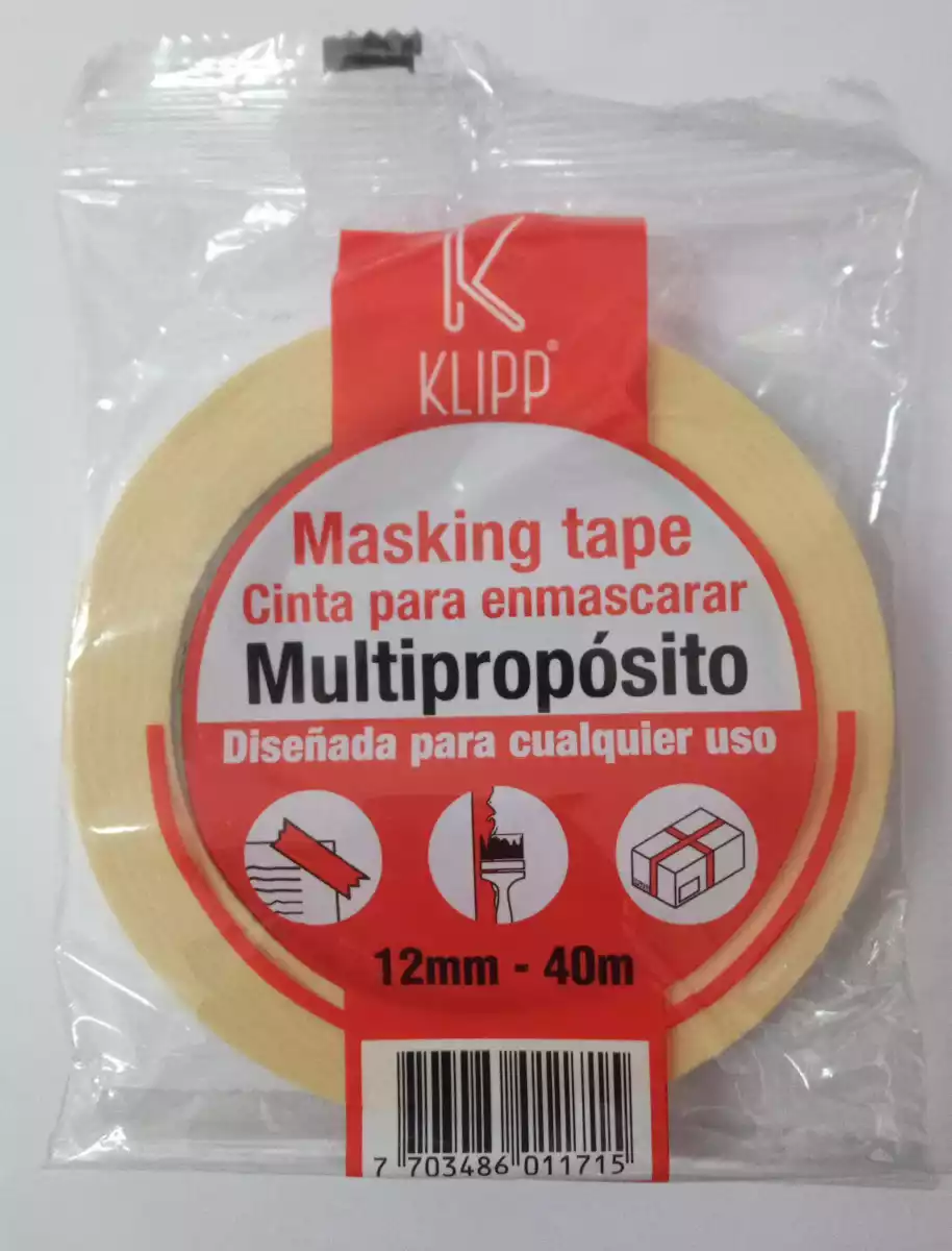 CINTA ENMASCARAR KLIPP 12X40
