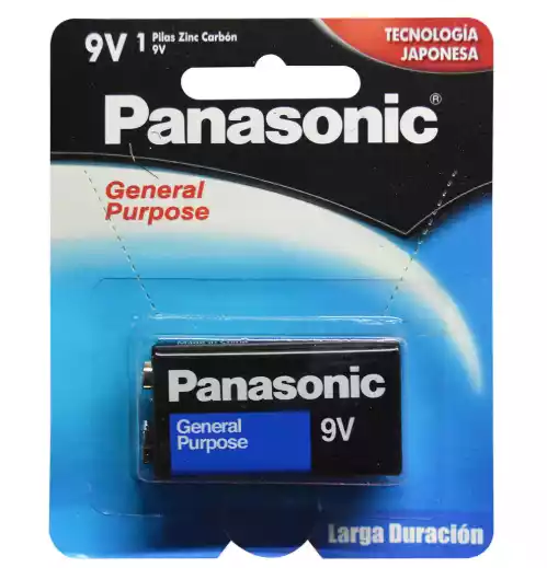 Pila Cuadrada 9v Panasonic