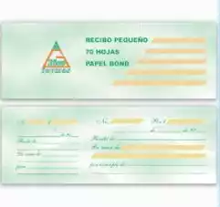 Talonario Recibo Pequeño