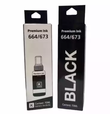 TINTA EPSON COMPATIBLE 664/673 (BLACK) 70ML 0825