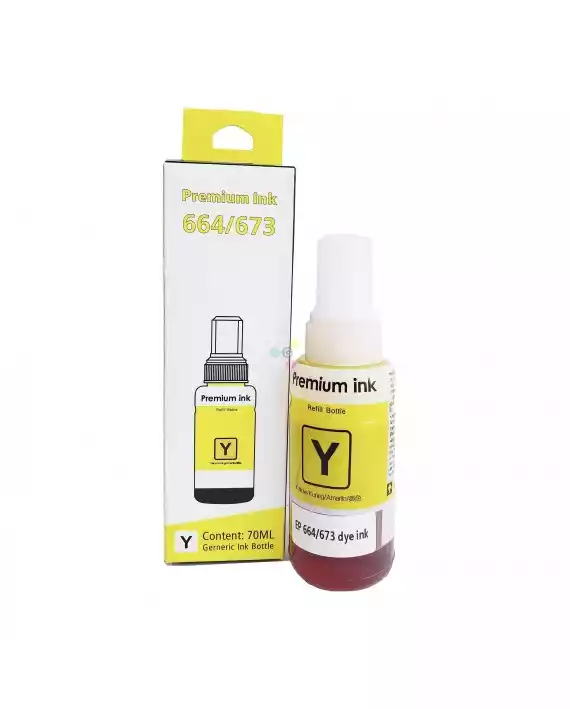 TINTA EPSON Premium Ink 664/673 Y (YELLOW) 70ml compatible