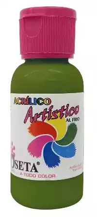 Acrilico Artistico Roseta Verde Lima 838
