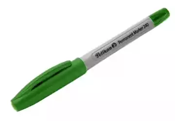 MARCADOR PERMANENTE PUNTA FINA 240 PELIKAN VERDE