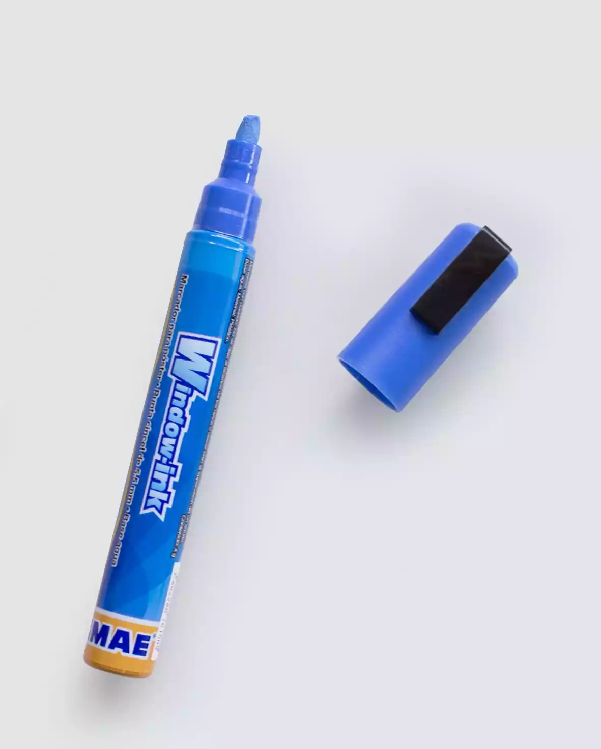 MARCADOR POSTER VINILO A-INK PUNTA INTERCAMBIABLE  MAE AZUL REY