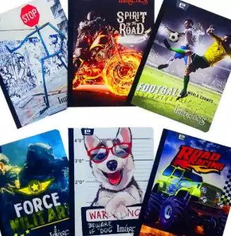 CUADERNO CUAD 50HJ STICKERS DREAMS MASC MAF* 1125+