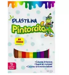 PLASTILINA PINTO* CAJA X13 - BARRA LARGA 0825