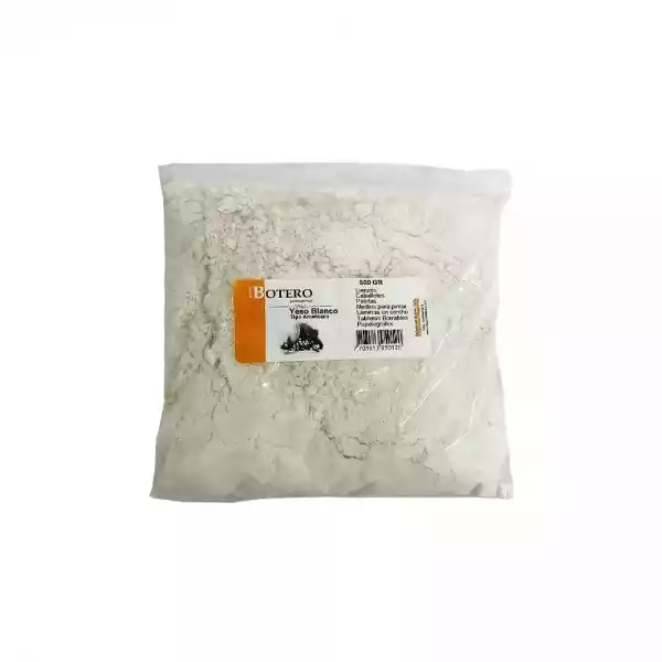 YESO BLANCO 500GR BOTERO 0525+