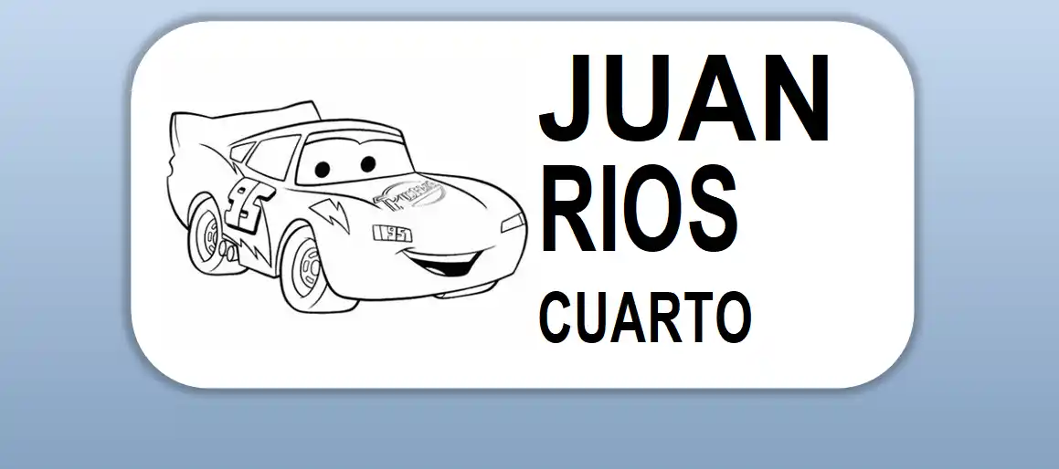 STIKER MARCAR UTILES DOCENA 0126+