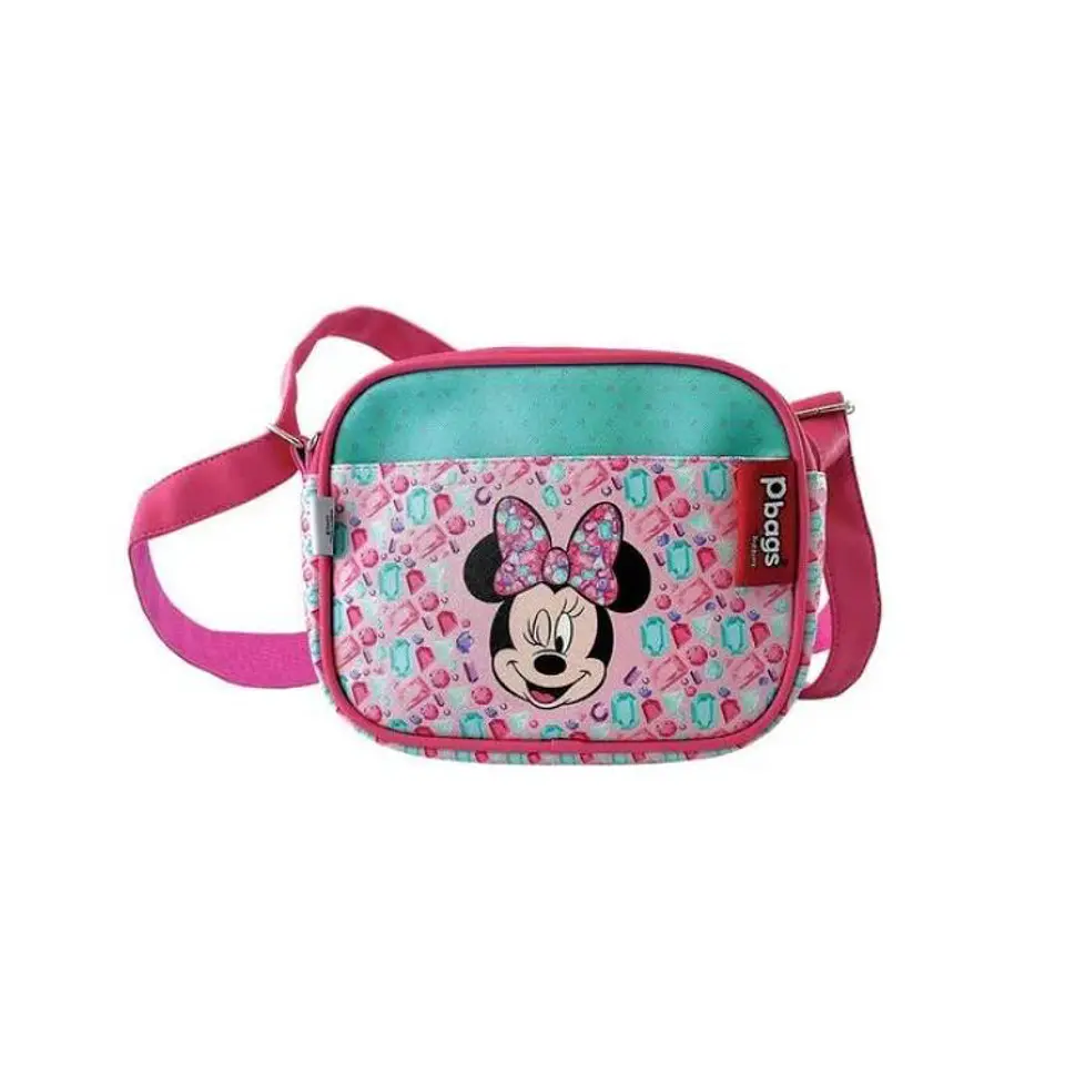 BOLSO MINNIE CON BOLSILLO FRONTAL