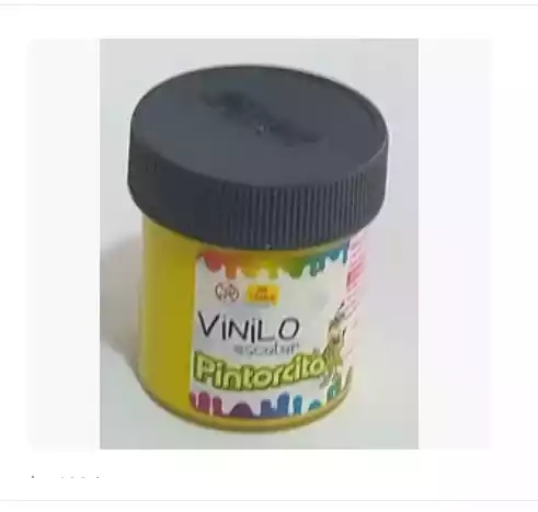VINILO ESCOLAR PINTOR* 85GR AMARILLO 1025