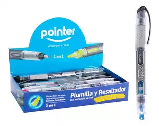 BOLIGRAFO GEL Y RESALTADOR POINTER