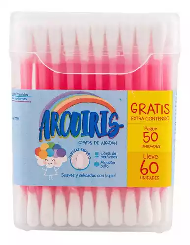 COPITOS ARCOIRIS 50 UNIDADES