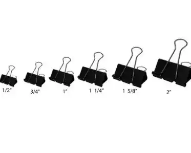 GANCHO LOTERO 25MM-1'' NEGRO CAJA X12UND 1125