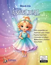 BLOCK IRIS PASTEL ROMANO 35H CARTA 1225