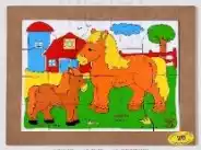 ROMPECABEZAS MADERA ESCOLAR