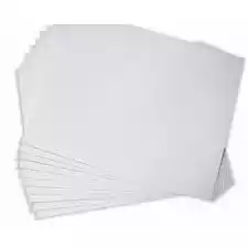 CARTULINA BRISTOL 1/8 BLANCA PAQ*10 1225