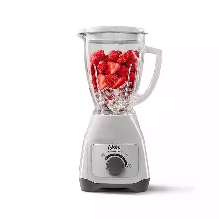 licuadora vaso vidrio oster kaliman blanca