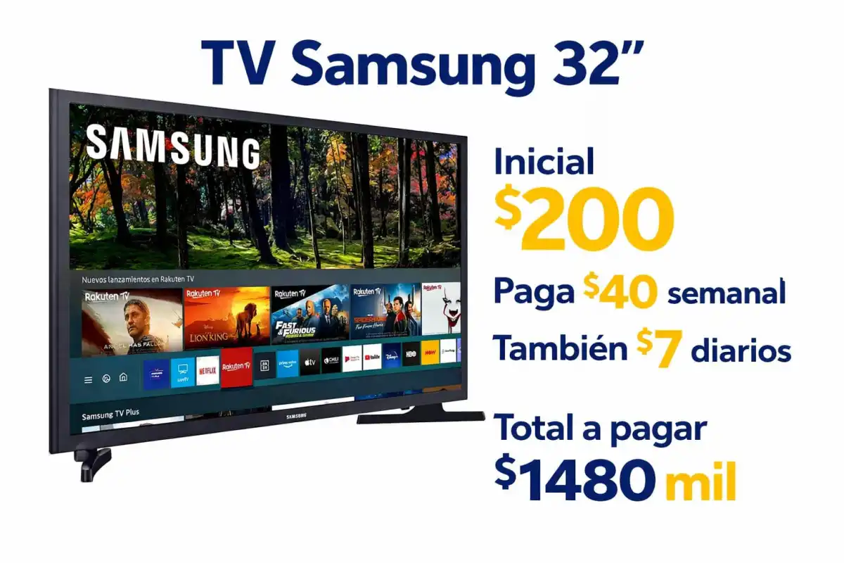 TV samsung 32" HD-H500F