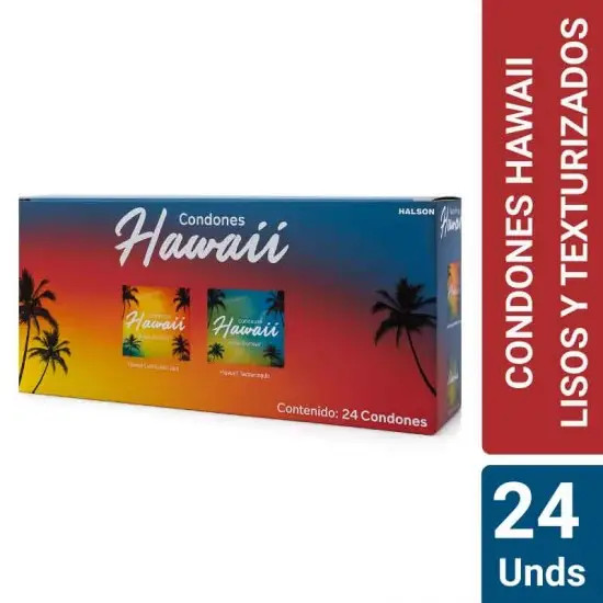 PRESERVATIVO HAWAII X24