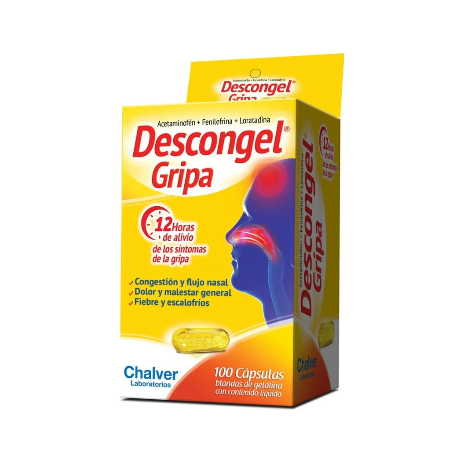 DESCONGEL BLISTER X4 UNID X25