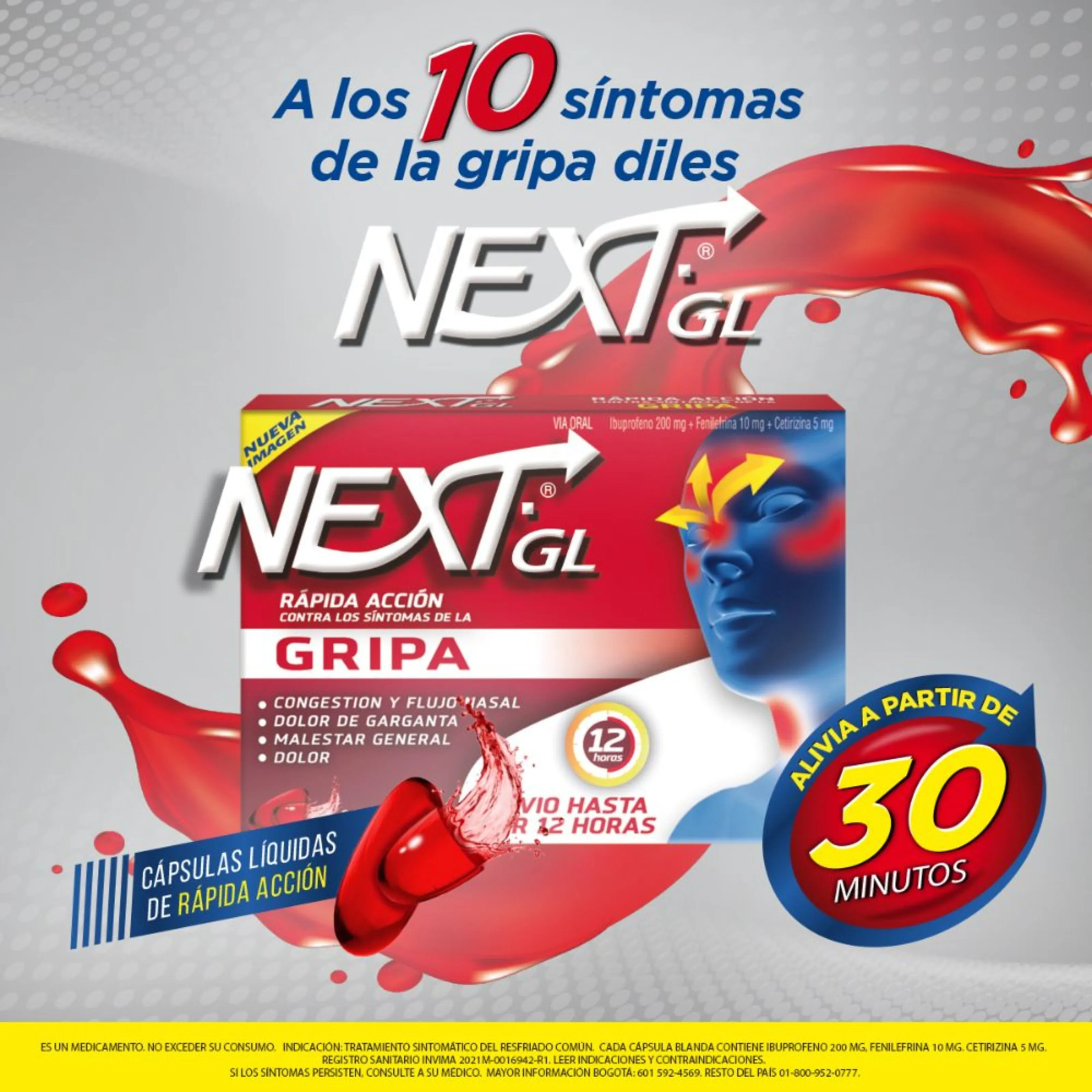 NEXT GRIPA BLISTER x8 x6