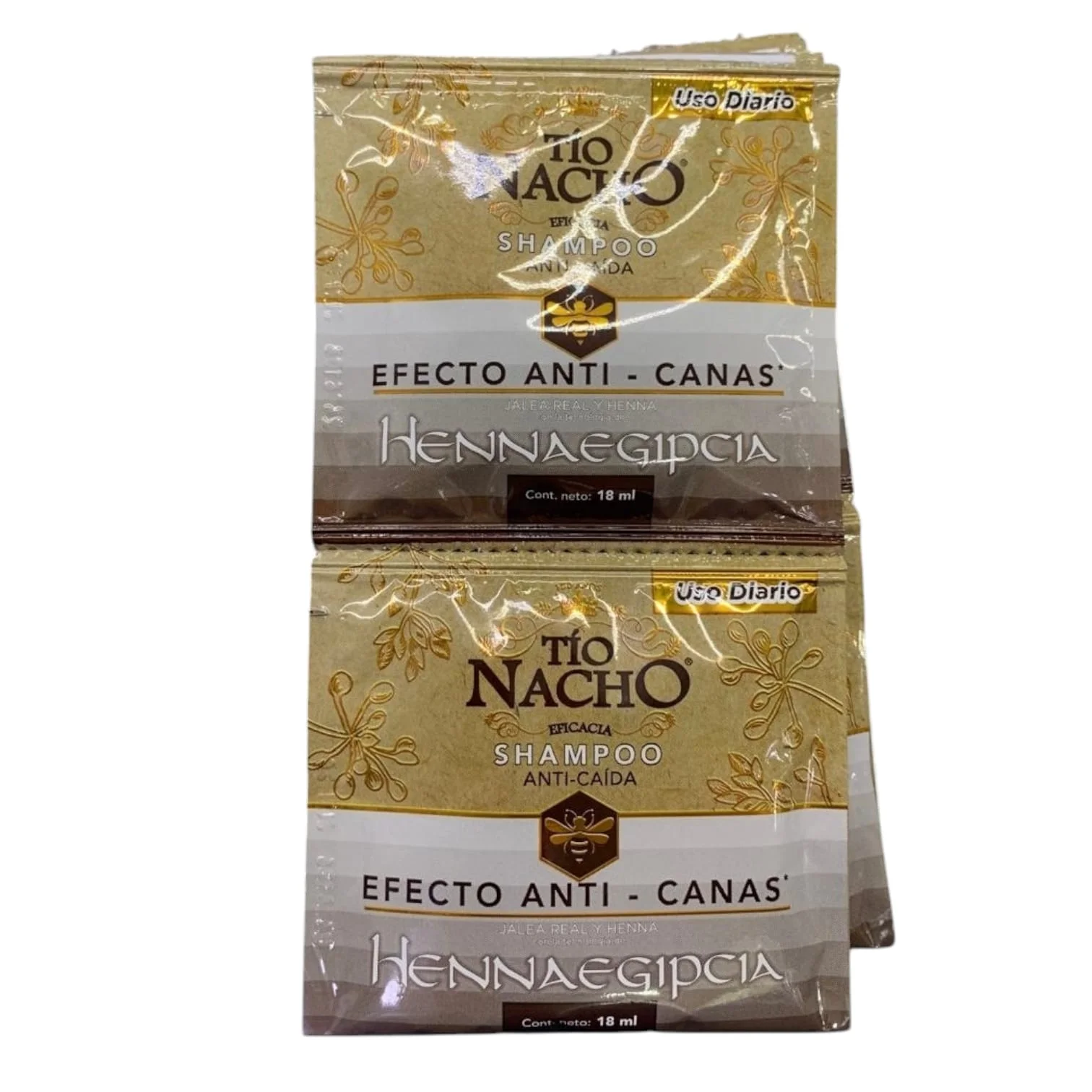 TIO NACHO SHAMPOO ANTI-CANAS RISTRA X12