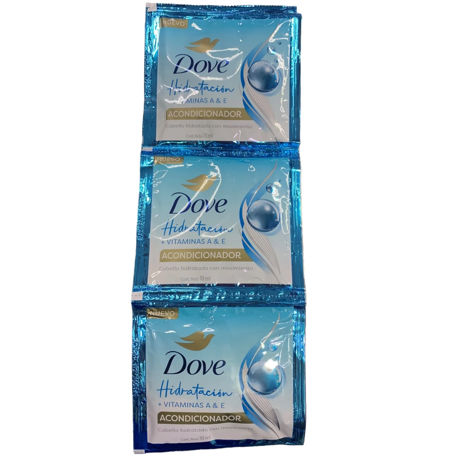 DOVE ACONDICIONADOR RISTRAX 12SOBRES