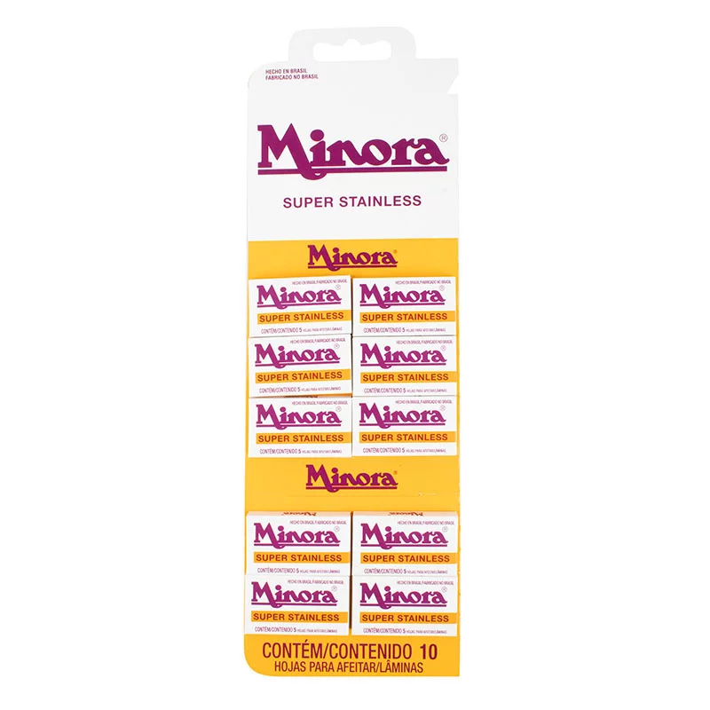 HOJILLA MINORA X 50 UNIDADES X2