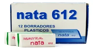 BORRADOR NATA GRANDE X 12 UNIDADES