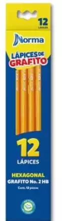 LAPIZ AMARILLO NORMA X 12