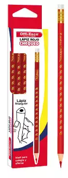 LAPIZ ROJO X 12 UNIDADES