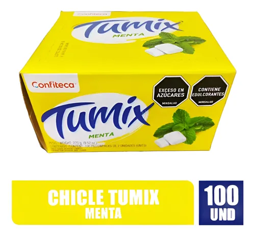 TUMIX MENTA X100 UNIDADES