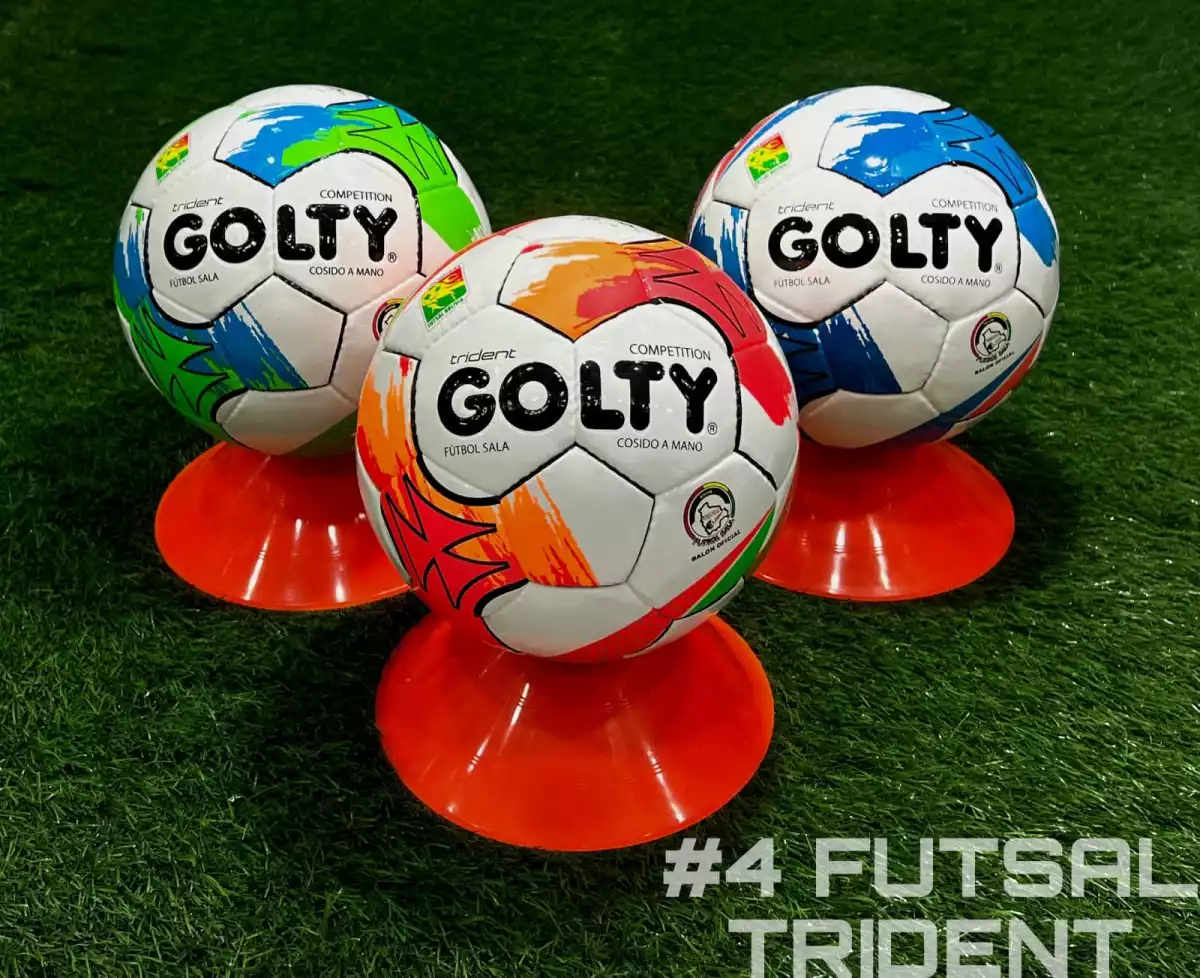 Balon de Futsal #4 - Golty Cocido mano (237)