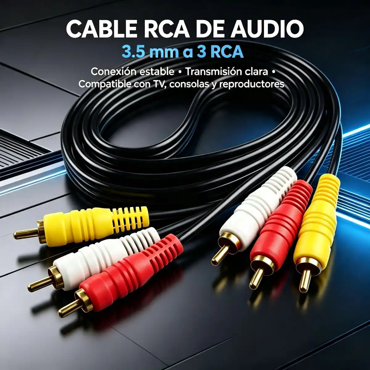 Cable RCA 3x3 - Original