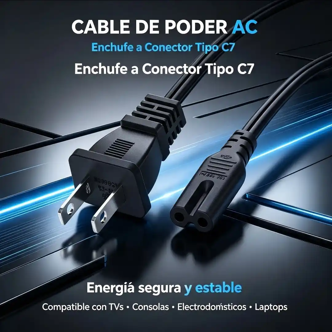Cable de Energia de Radio Tipo 8 (2da)