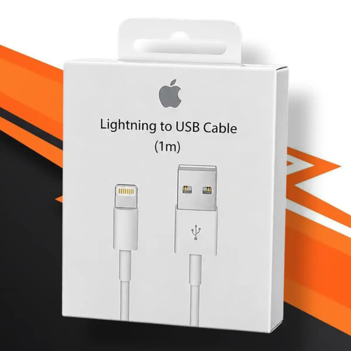 Cable USB iPhone Lightning to USB Cable (1m) - MD818ZM/A (A 1692) (A1480) (A1703)
