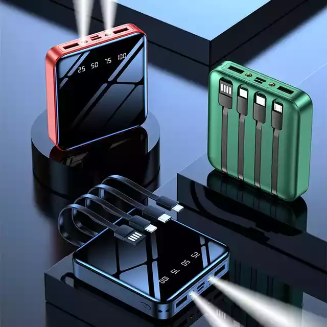 Cargador Portátil Pequeño Y Delgado,De Doble Puerto,20000mah - Power Bank Mini,Power Bank 20000 CN-DY9889