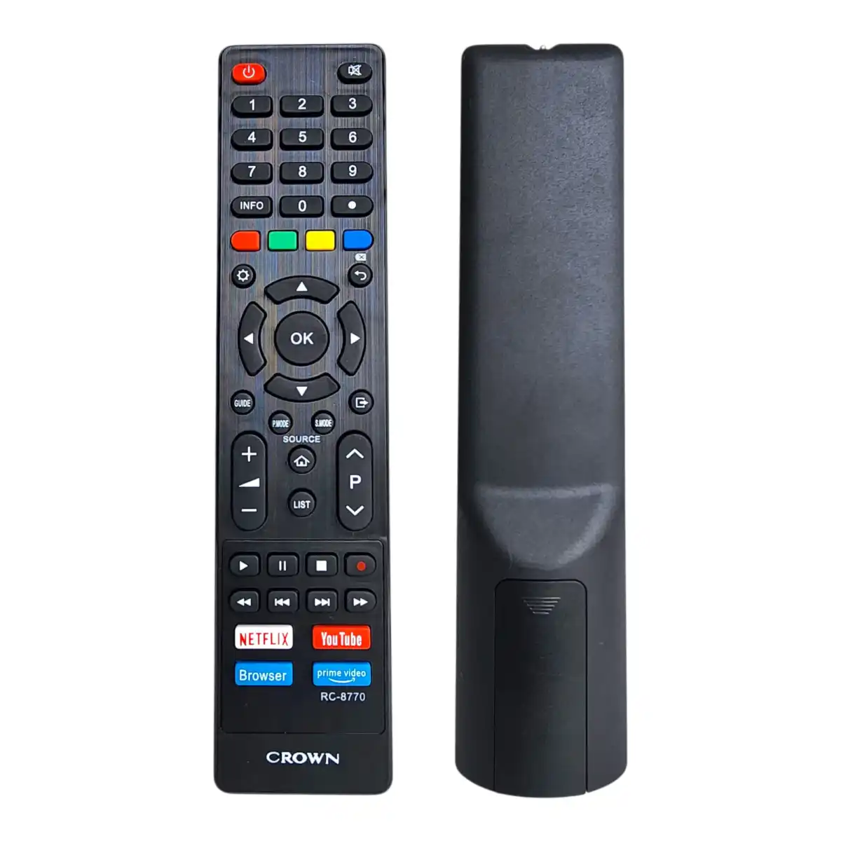 Control Remoto Crown Tv Smart