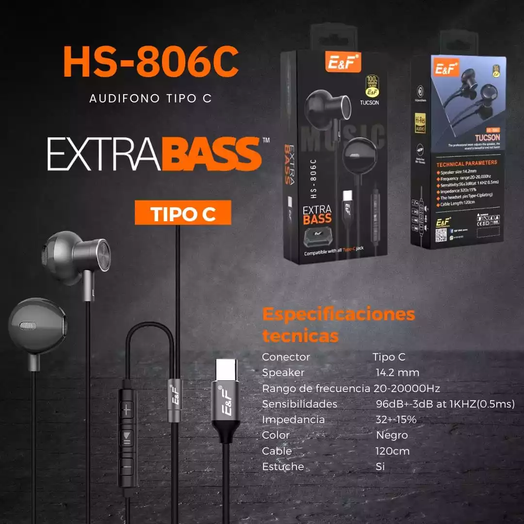Audifono EyF HS-806C
