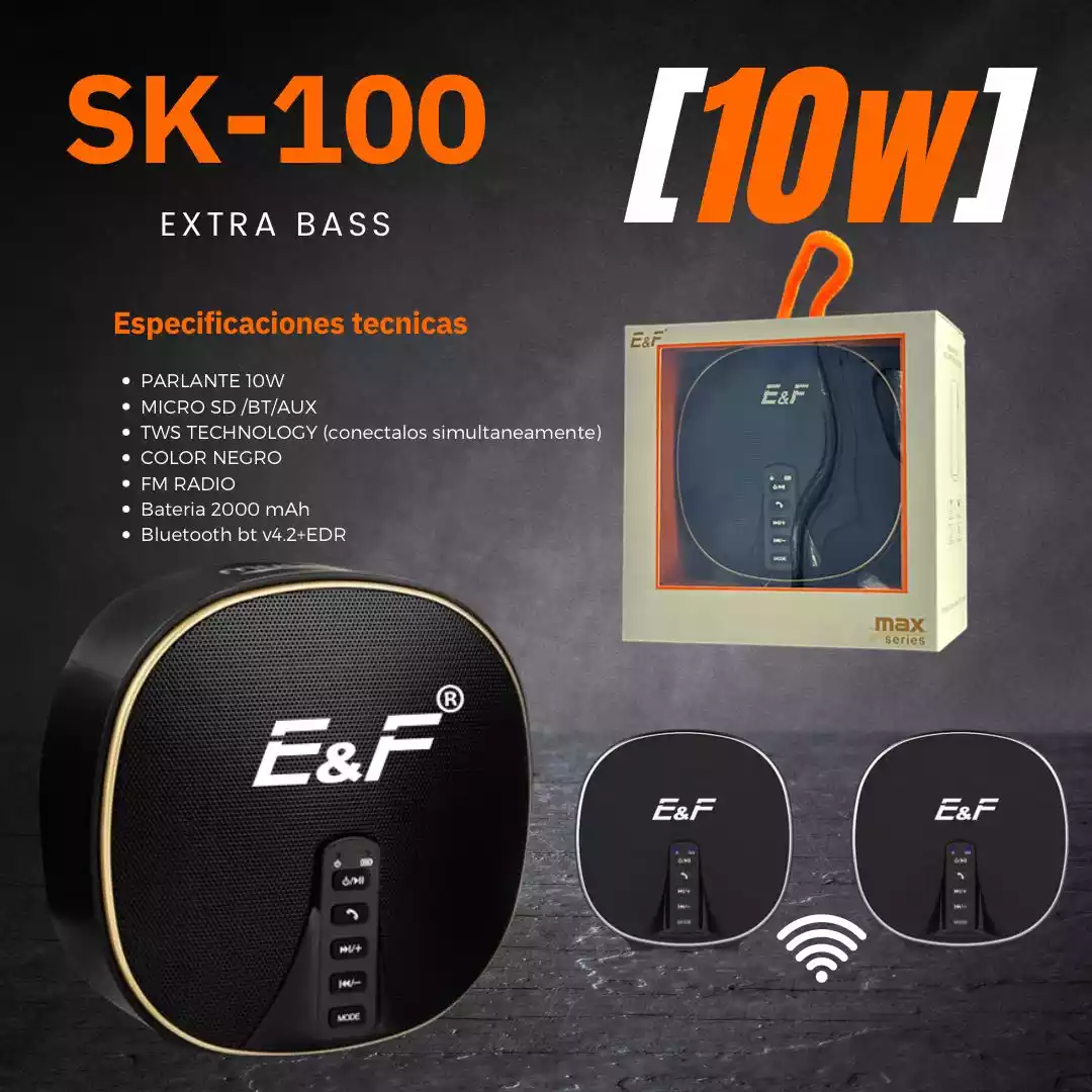 Parlante E&F MAX-SK100