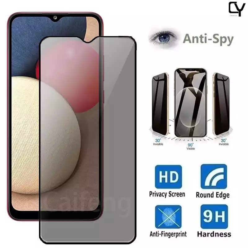 Protector de pantalla anti-espía para Samsung Galaxy A04e, A04,