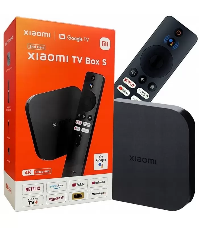 Xiaomi Mi TV Box S 4K 2nd Gen - Google TV / MDZ-28-AA