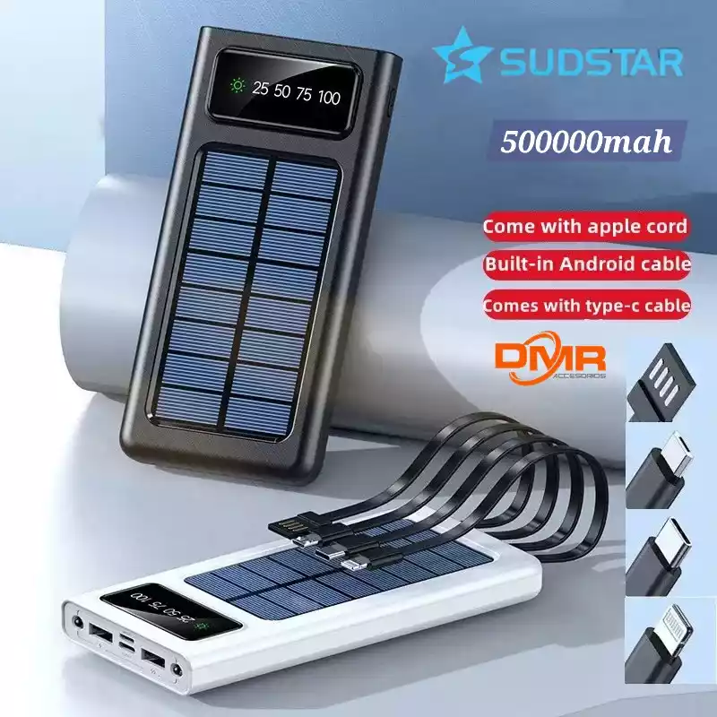 Cargador portatil Sudstar 50.000mah  con solar / PB2102