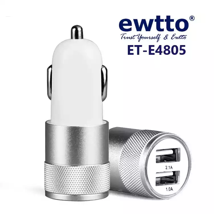 argador Ewtto solo Cabezal para Auto de 2 entrada usb / ET-E4805