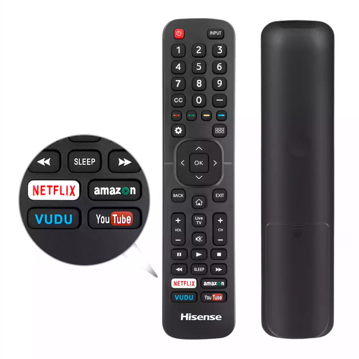 Control Remoto Hisense Tv Smart