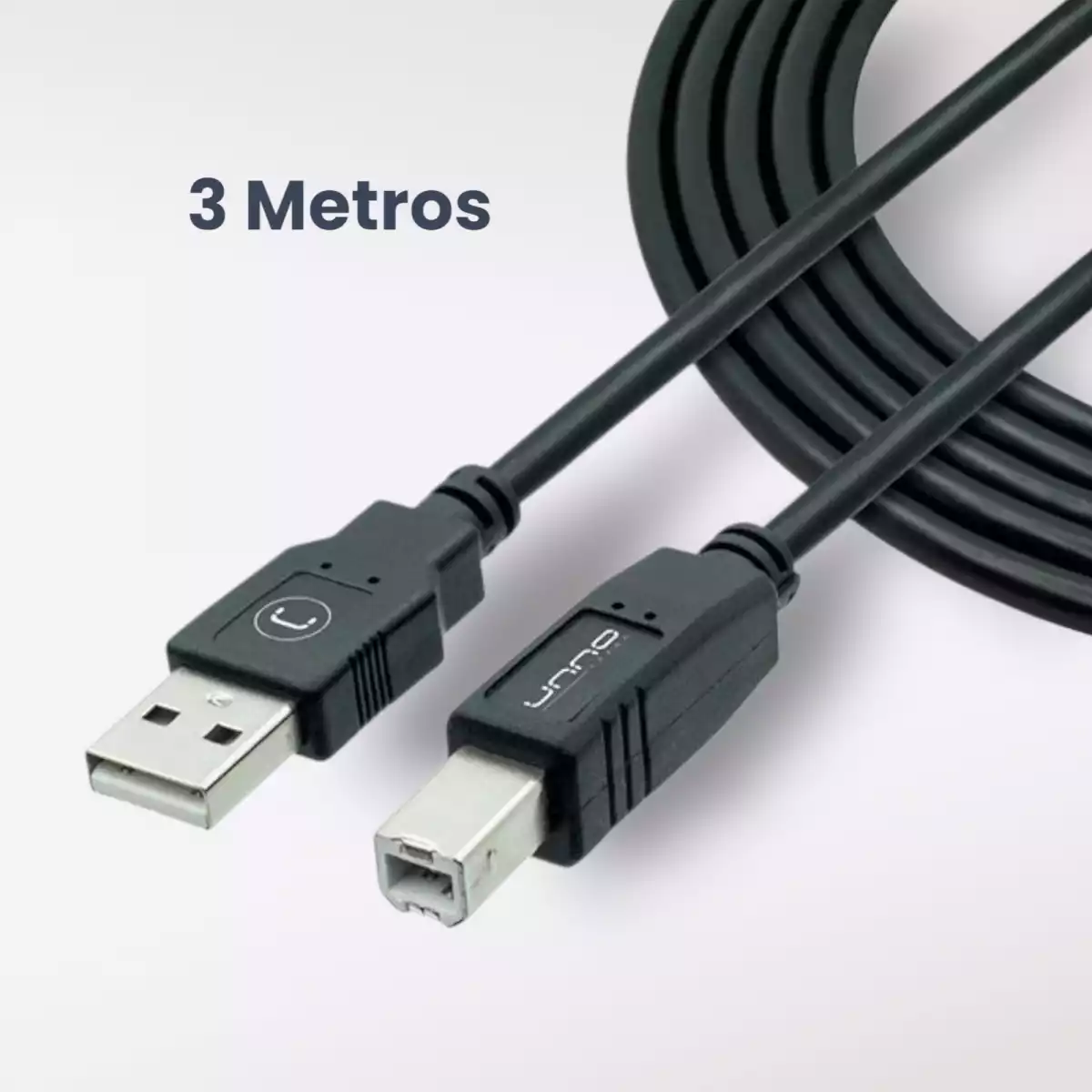 Cable USB para Impresora 3m 410220-3