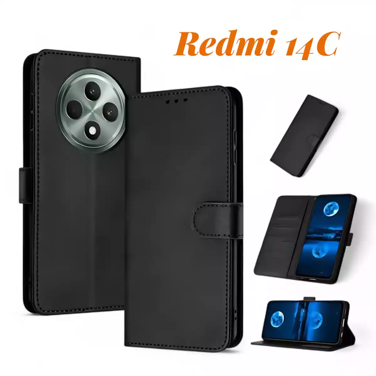Funda para Xiaomi Redmi 14c / C75 / M7 - Agenda Gamuzado