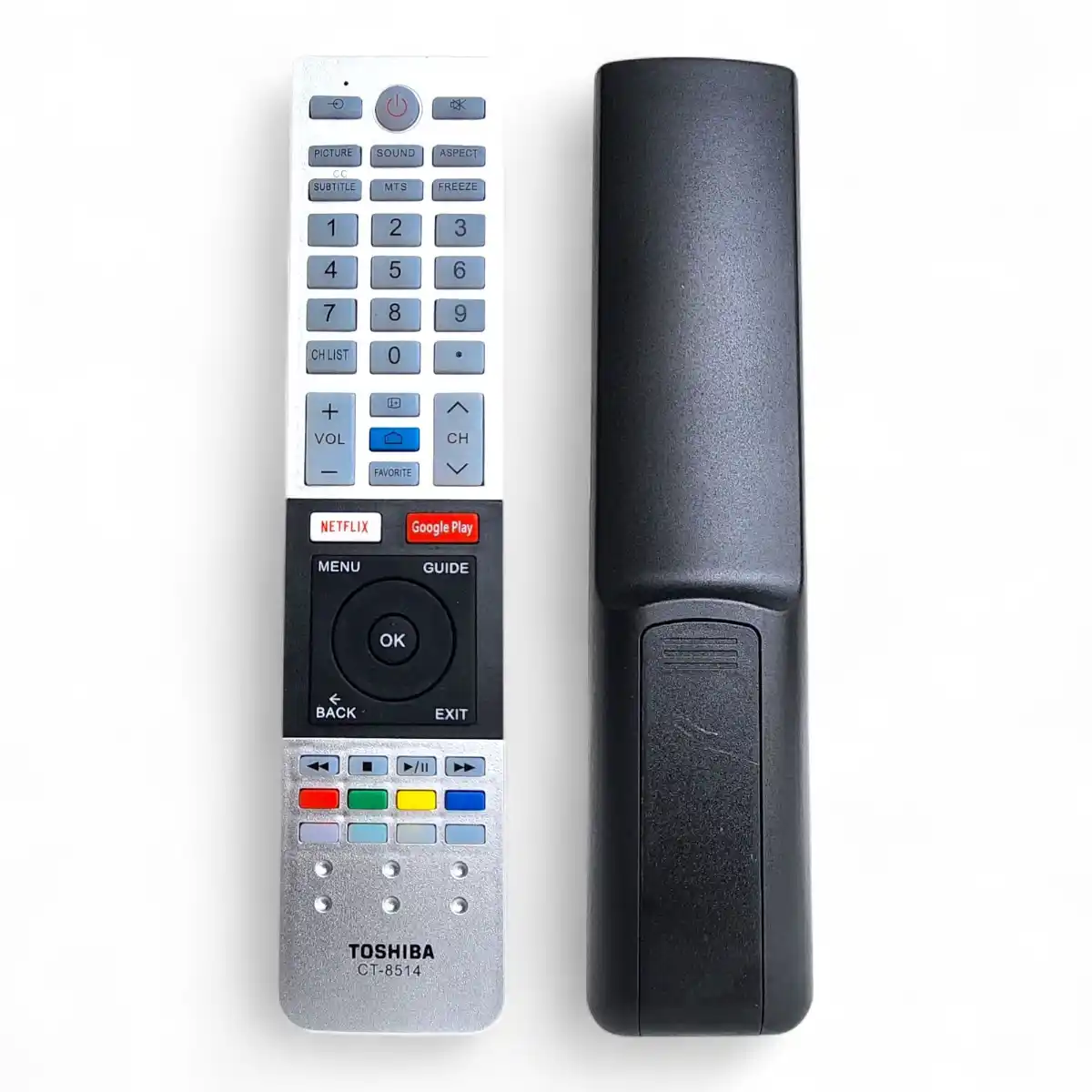 CONTROL REMOTO TOSHIBA y SEMP  TV Smart 4K (Son Compatible)