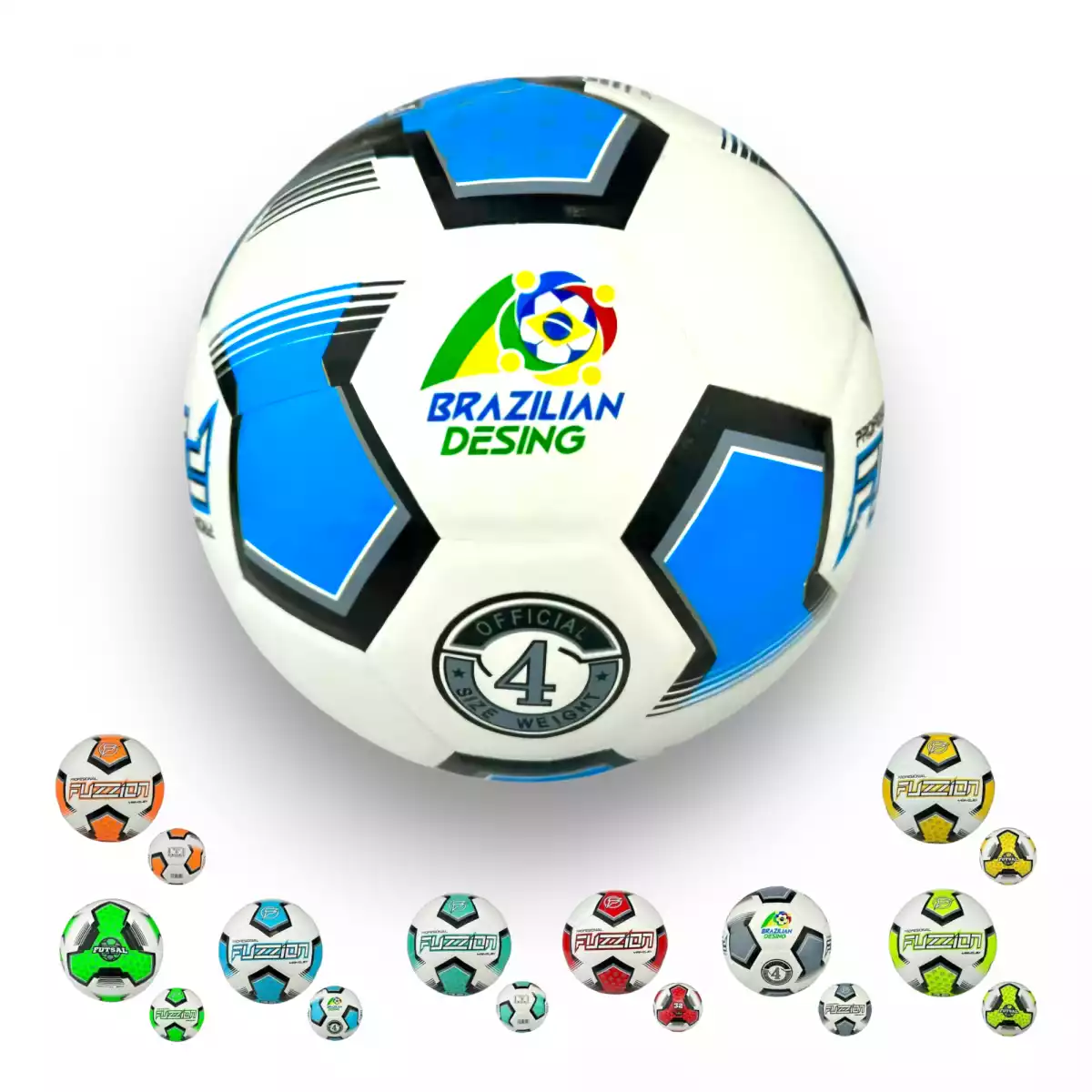 Balon de Futsal #4 - Fuzzion Profesional Yamilex